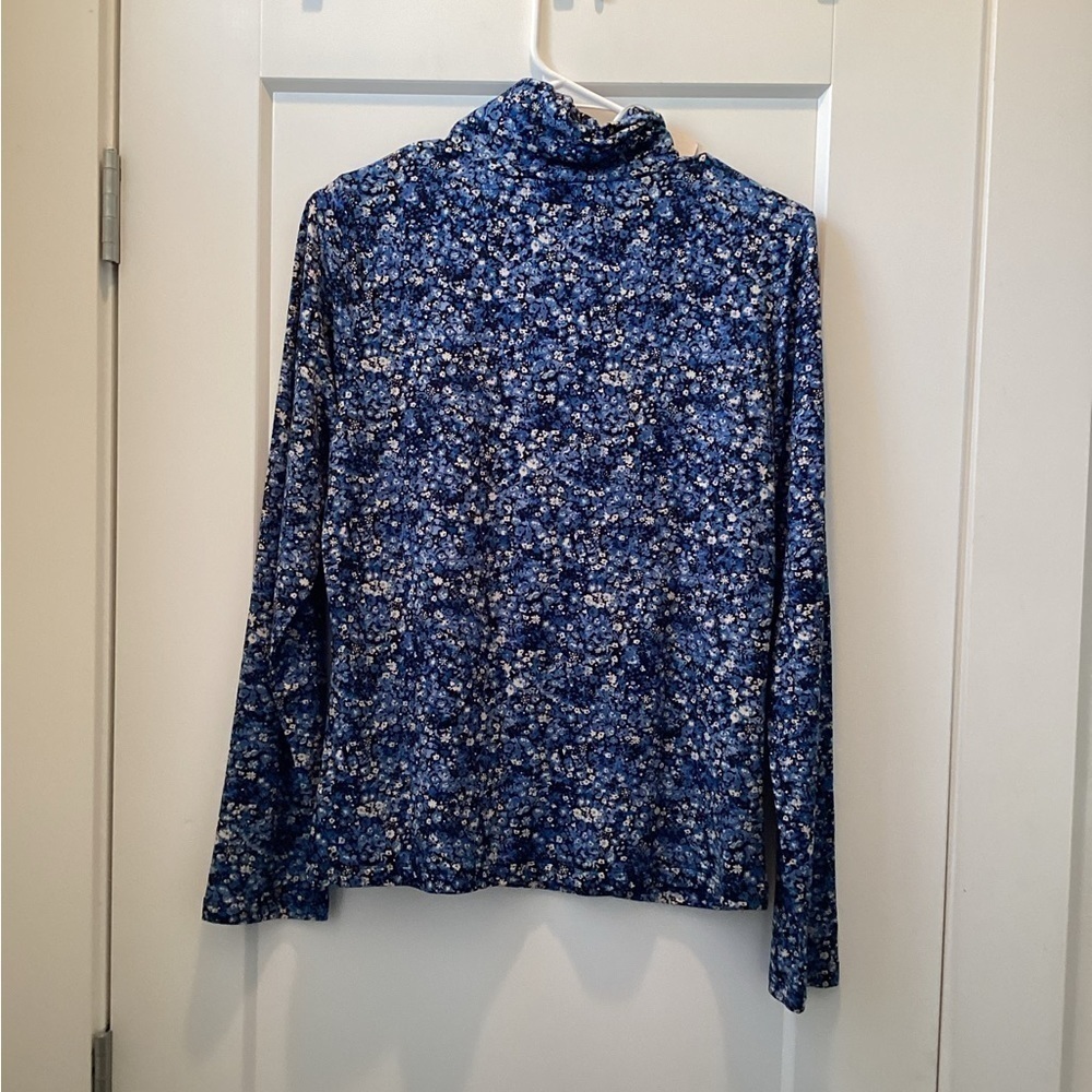 NWT By Design Turtleneck Long Sleeve Jersey Top - Picture 4 of 4